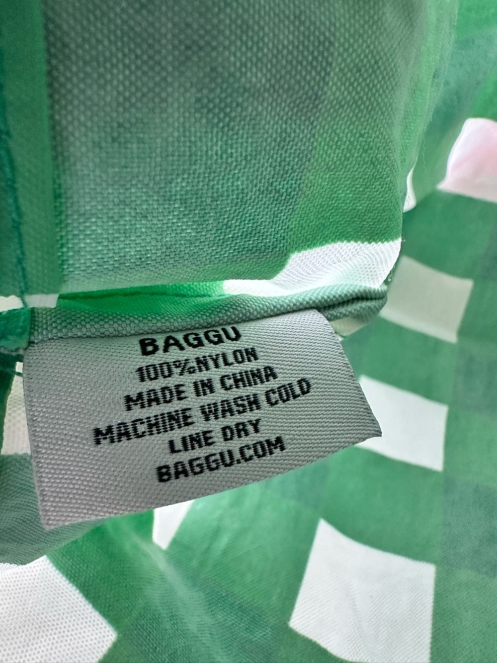 BAGGU checkered pouch set - Picture 4 of 8